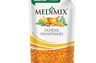 Medimix Sandal Liquid Handwash 700ml Pouch | Ideal for Germ Protection, Soft & Moisturized Hands | Harsh Chemical-Free | Enriched with 18 Exotic Herbs