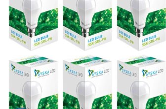 Syska 9 W Basic Standard B22 LED Bulb(White, Pack of 6)