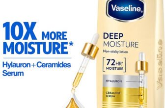 Vaseline Deep Moisture Non Sticky Body Lotion with Ceramide Hyaluron10X More(725 ml)