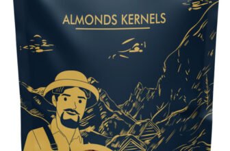KESARCO Raw Almonds | Premium Badam Giri | Whole Almond Kernels 1 Kg Almonds(1 x 1000 g)