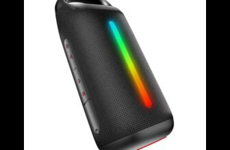 boAt Stone Arc Pro Plus, Spatial Audio, 78mm Drivers, 12H Battery, RGBs & App Support 45 W Bluetooth Speaker(Raging Black, Mono Channel)