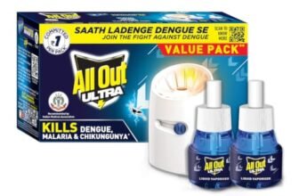 All Out Ultra Mosquito Repellant Combi Pack (Machine + 2 Refills) | Kills Dengue Mosquitoes, Pack Of 1