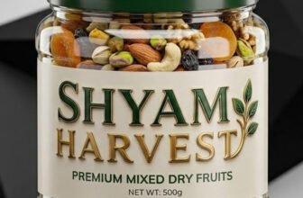 SHYAM HARVEST Natural Premium Mix Dry Fruits |Healthy Nutmixed| [500GM ][ JAR ] (1 x 500GM g) Assorted Seeds & Nuts(-1 x -500 g)