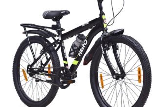 HERO Rove IC 24 T (inch) Mountain Cycle(Single Speed, Black, Green, Rigid)