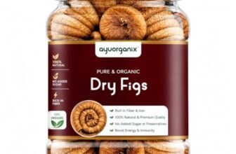 AYUORGANIX Premium Aghnai Anjeer 500g | Dried Figs | Naturally Sweet & Soft Dry Fruit | Rich in Fiber, Iron & Calcium | Healthy Snack for Kids & Adults | No Added Sugar | Hygienically Packed