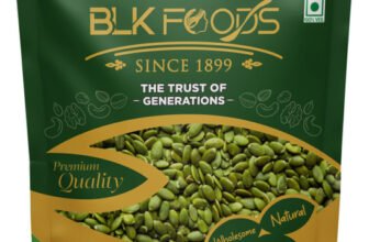 BLK FOODS 1Kg Pumpkin Seeds | Seeds for Eating | Diet Food Pumpkin Seeds(1 kg)