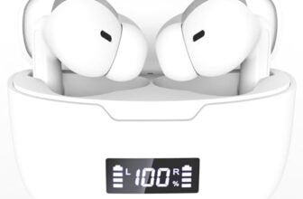 SnapUp Snapods S510 True Wireless in Ear Earbuds Just Launched with Upto22H Playtime,ENC Mic, 45ms LowLatency Gaming, Type-C Charging,13mm Rich Bass Drivers, Dual Pairing Bluetooth 5.3 TWS – White