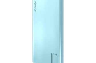 POWERUP Boost 10000 mAh Power Bank Fast Charging with 3 Ports Micro, Type C & USB Compatible for Smartphones/Tablet/Smartwatch/Bluetooth Headphone & Speakers – Blue