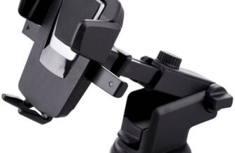 Bluedrum Car Mobile Holder for Windshield, Dashboard(Black, Silver)