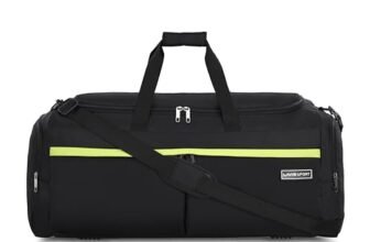 Lavie Sport Epitome 75 cms Duffle Bag | Sturdy Airbag Duffle | Spacious Gym Duffle Bag