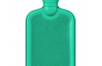 BTfash Hot Water Bag (2Ltr) for Pain Relief | Non-Electric Rubber Heating Bottle Period Cramps, Body Aches | Long Heat Retention | Wide Mouth with Leak Proof Cap & Skin Friendly Material (Green)