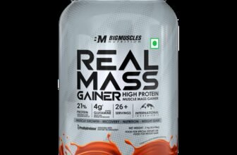 BIGMUSCLES NUTRITION Real Weight Gainers/Mass Gainers(2 kg, Chocolate)