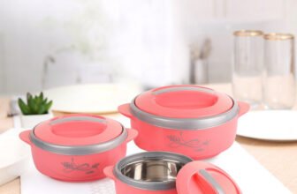 cello Sapphire Casserole Set of 3 Pack of 3 Thermoware Casserole Set(500 ml, 1000 ml, 1500 ml)