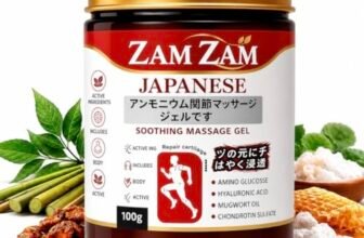 ZAM ZAM STORE Japanese Soothing Massage Gel 100g | Fast Absorbing Body Massage Gel for Joint, Knee, Back (Pack Of 1)