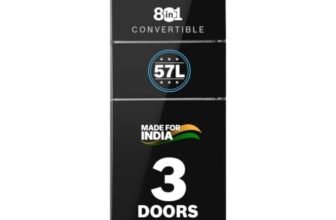 Bosch 335L Max Flex,3 Star,8 in 1 Convertible,Vario Inverter,Frost Free Triple Door Refrigerator,Black Pearl (CMC36K23VI)Interactive Display|18 Hrs Cooling Retention|Adaptive UI|Vita-Fresh Technology