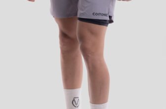 COITONIC Solid Men Grey Sports Shorts