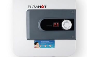 BLOWHOT Geyser 25 Ltr Electric Storage Water Heater 5 Star Rating | 2KW Auto CUT-OFF for Safety | Doorstep Service + 2Yr General, 7Yr Tank, 3Yr Element Warranty Hard Water Safe, Anti Rust Tank