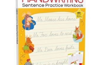Cursive Handwriting for Kids: Sentence Workbook (Ages 6–10) | Bestseller for Fluent Handwriting | Improve Fluency, Spacing, Style & Confidence | #1 Bestseller in Handwriting | Top-Rated Cursive Workbook