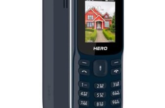 Lava Hero Shakti 2025 Dual Sim Keypad Mobile Phone (with Vibration Alert) | 1.8″ Display | Super Saving Battery Mode | Stylish Design | Number Talker | (Dark Blue)