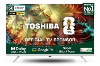 Toshiba 126 cm (50 inches) E350SP Series 4K Ultra HD Smart LED Google TV 50E350SP