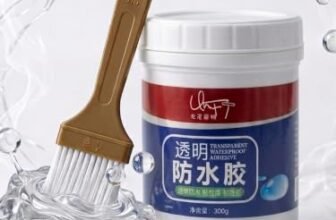 Faram Enterprise Crack Seal Glue 300g with Brush | Transparent Waterproof Sealant for Roof Leakage | Effective Waterproofing Solution for Pipes, Walls, and Tiles