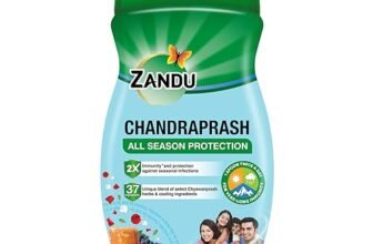 Zandu Chandraprash 900g | 2X Immunity Booster without Heat, All Season Protection Chyawanprash |Blend of 37 Ingredients | Made with Jaggery, No Added Refined Sugar
