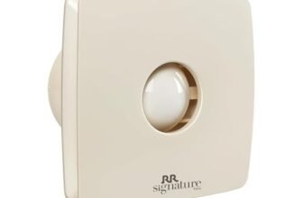 RR Signature Vento Air 150 MM High Speed Exhaust Fan, Exhaust Fan for Bathroom, Noiseless, Anti-Rust, White (3 Year Warranty)