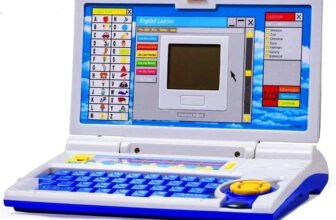 himanshu tex Educational Computer ABC and 123 Learning Kids Laptop with LED Display and Music(Multicolor)