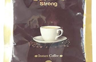 Levista Strong Instant Coffee (100 Gram Pouch) | Premium Blend of 60% Coffee & 40% Chicory| Caffeine Coffee with Rich Bold Flavour for an Energising Experience