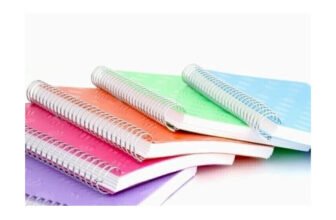 ABC notebook A4 Notebook unruled 200 Pages(Multicolor, Pack of 5)