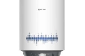 Bajaj Shield Series New Shakti 25L Storage Wall Mount Water Heater for Home, 5-Star Rated Geyser, Child Safety Mode, 7-Year Tank, 6-Year Element, 2-Year Product Warranty (White & Grey)