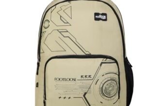 FOOTLOOSE by Skybags Nomad 26L Laptop Backpack,15.6″, 3 Compartments, Beige