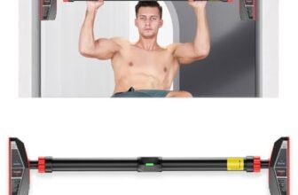 Cockatoo Pull-Master Pull Up Bar For Home, No Screws Chin Up Bar With Locking Mechanism Max Load 200Kg Adjustable (70 to 100 CM)