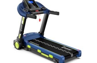 Cockatoo CTM-04 Series Home Use 3 Peak Motorised Multi-Function Treadmill for Home with Massager, Max Speed 14Km/Hr, Max User Weight 90 Kg