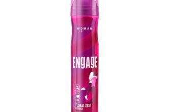 Engage Floral Zest Deodorant Spray for Women 150ml | Citrus & Floral | 24hr Freshness | Long Lasting | Skin Friendly | Dermat Tested | Deodorants Woman | Body Spray Women | Try Engage W2 Perfume Spray
