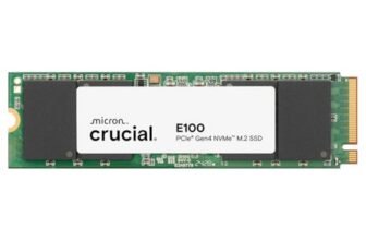 Crucial E100 1TB M.2 NVMe PCIe Gen4 Internal SSD, Up to 5,000MB/s, Laptop & Desktop Compatible – CT1000E100SSD8