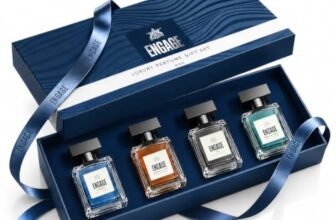 Engage Luxury Perfume Gift Set for Men 80ml (20ml x 4) |4 Unique EDP Fragrances| Long Lasting |Travel Size Perfume Combo|Birthday, Anniversary, Wedding Gift|No Parabens|Dermat-Tested