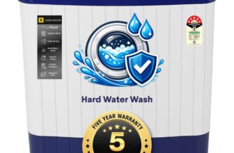 realme TechLife 7.5 kg with Swift Jet Dry Semi Automatic Top Load Washing Machine Blue, White(RMSA755NNNDW)