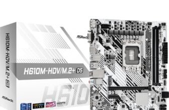 ASRock H610M-HDV/M.2+ D5 LGA 1700 Micro ATX DDR5 Intel H610 SATA 6Gb/s Micro
