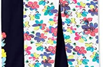 Cloth Theory Girl’s Printed Leggings Regular (CTLG017_Multi_3-4 yrs)