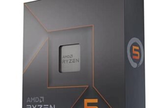 AMD 7000 Series Ryzen 5 7600X Desktop Processor 6 cores 12 Threads 38 MB Cache 4.7 GHz Upto 5.3 GHz AM5 Socket (100-100000593WOF)