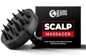BEARDO Scalp Massager For Hair With Removable Handle | Soft Silicone Bristles For Dry Massage, Oil & Shampoo Hair Brush, Super Soft Bristles, Exfoliating | Scalp Massager For Men & Women