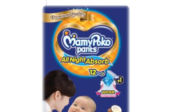 MamyPoko All Night Absorb, Coco Care Pant Diapers – S(56 Pieces)