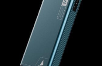 boAt 20000 mAh 22.5 W Compact Pocket Size Power Bank(Steel Blue, Lithium Polymer, Fast Charging, Quick Charge 3.0, Power Delivery 3.0 for Laptop, Mobile, Speaker, Tablet)