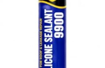 Waterproof Silicone Sealant 9900 for Roof & Leakage Repair, 750g