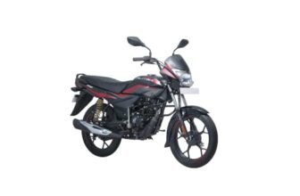 Bajaj Platina 110 Es Drum Motorcycle Black Red Ex-Showroom