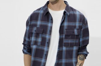 The Souled Store Men Checkered Casual Blue Shirt