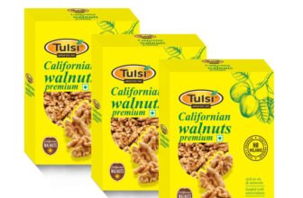 Tulsi California Kernrels Premium Walnuts(3 x 200 g)