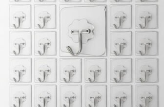 Ferimus 50 Pcs Hooks for Wall Heavy Items-Self Adhesive Wall HookS Hook 50(Pack of 50)