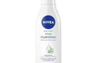 NIVEA Aloe Hydration Body Lotion, 200ml | 72 H Moisturization | Refreshing | Non Sticky Feel | With Goodness of Aloe Vera For Instant Hydrating In Summer | For Men & Women